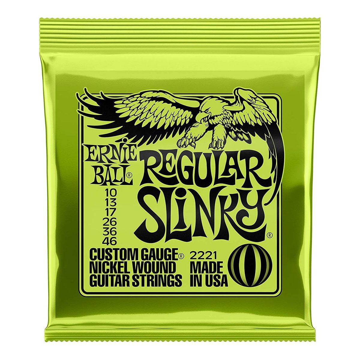 ERNIE BALL - P02221 Cuerdas Guitarra Electrica 10/46 Ernie Ball