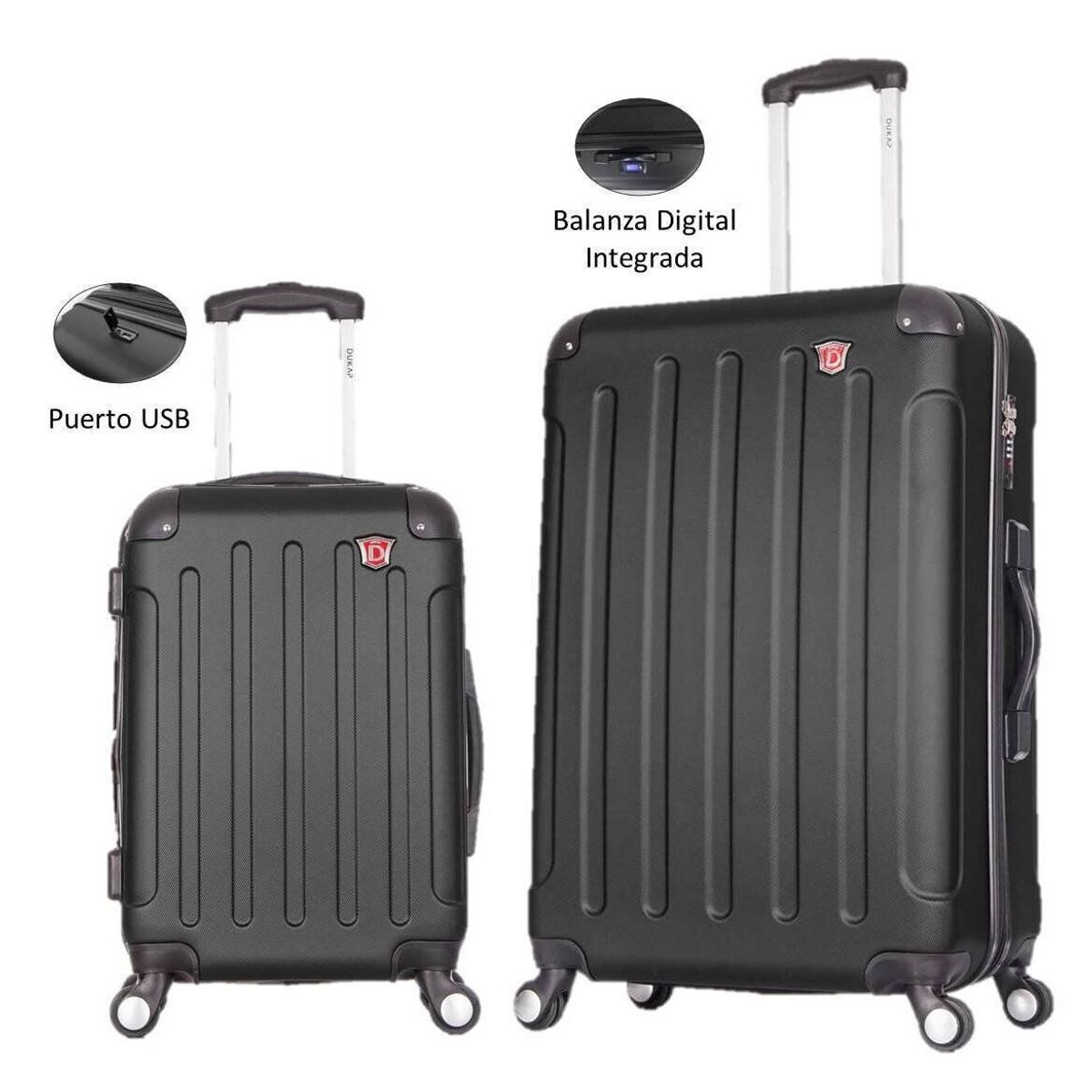 DUKAP - Maletas De Viaje Intely Bipack INBN