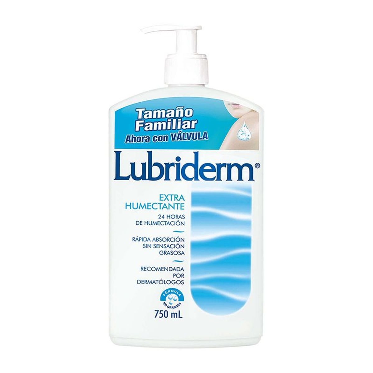 LUBRIDERM -  Lubriderm® Crema Corporal Extra Humectante 750ml de 750ml