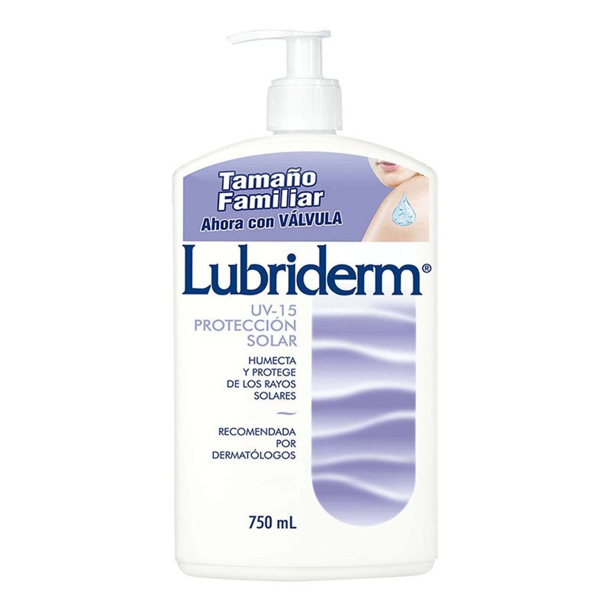 LUBRIDERM -  Lubriderm® Crema Corporal UV - 15  protección solar de 750ml
