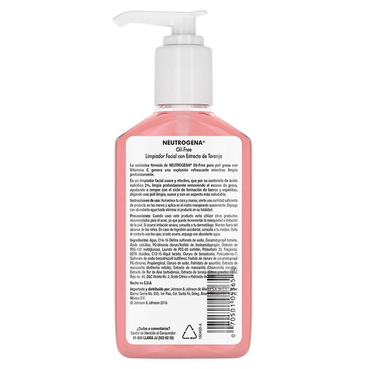 NEUTROGENA - Limpiador Facial NEUTROGENA Grapefruit 177 ML