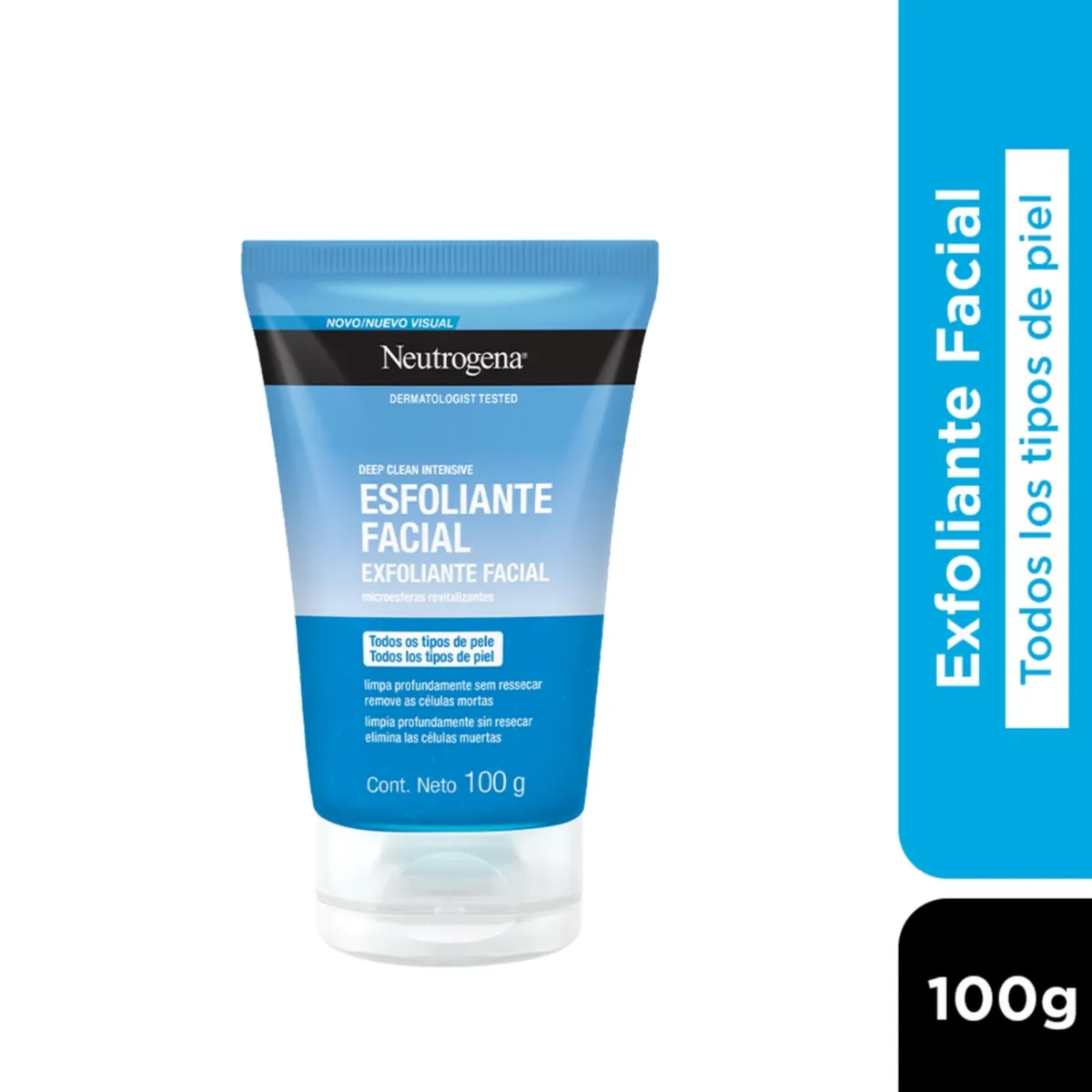 NEUTROGENA - Exfoliante Facial NEUTROGENA Deep Clean Energizing 100 ML