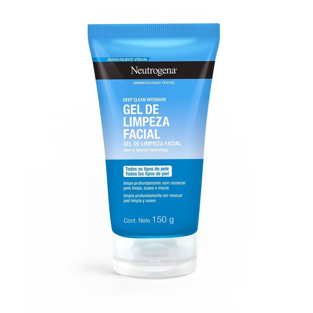 NEUTROGENA - Gel de limpieza facial NEUTROGENA® DEEP CLEAN® x 150 gr. 
