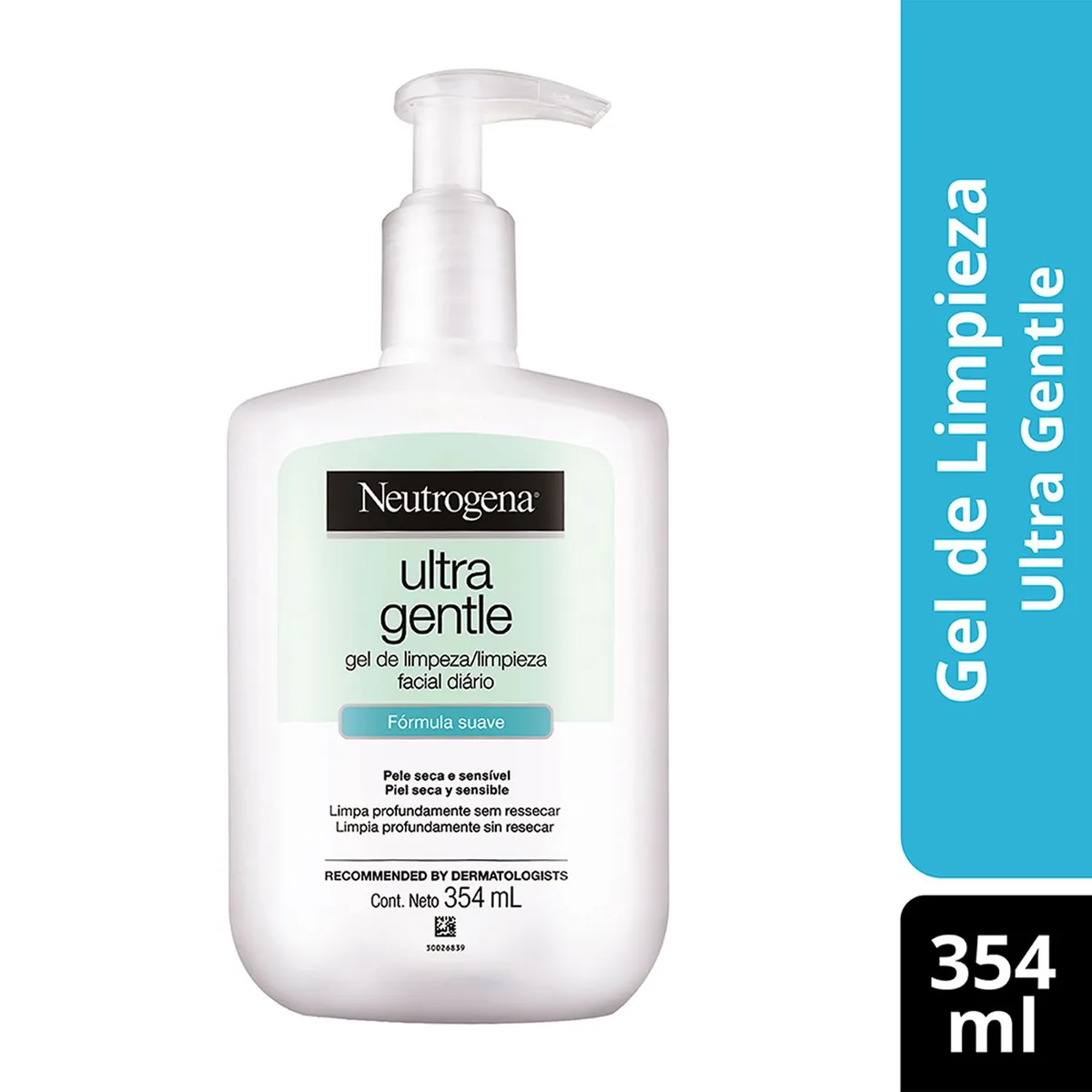 NEUTROGENA - Gel Limpiador Facial NEUTROGENA Ultra Gentle 354 ML