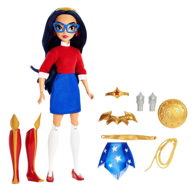 DC SUPER HERO GIRLS - Muñeca DC Super Hero Girls DCSHG Transformación 2 en 1