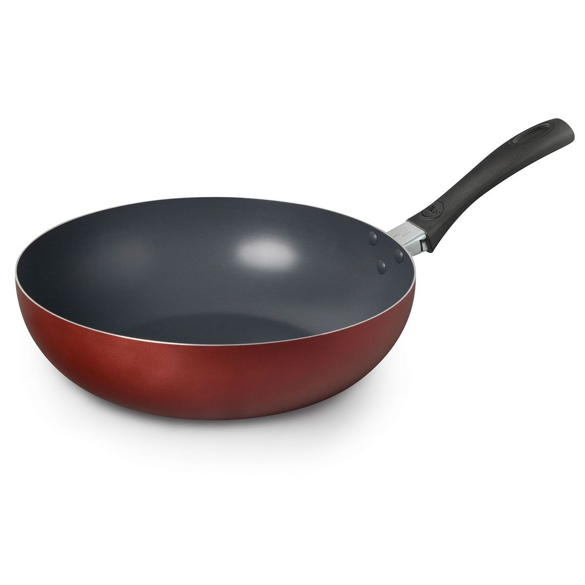 ILKO - Wok Antiadherente 28 cm Red Blue