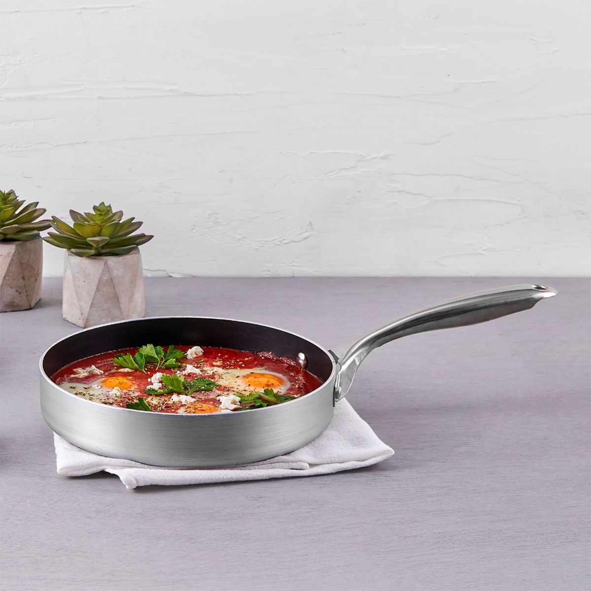 ILKO - Sartén 24 cm Silver Industrial