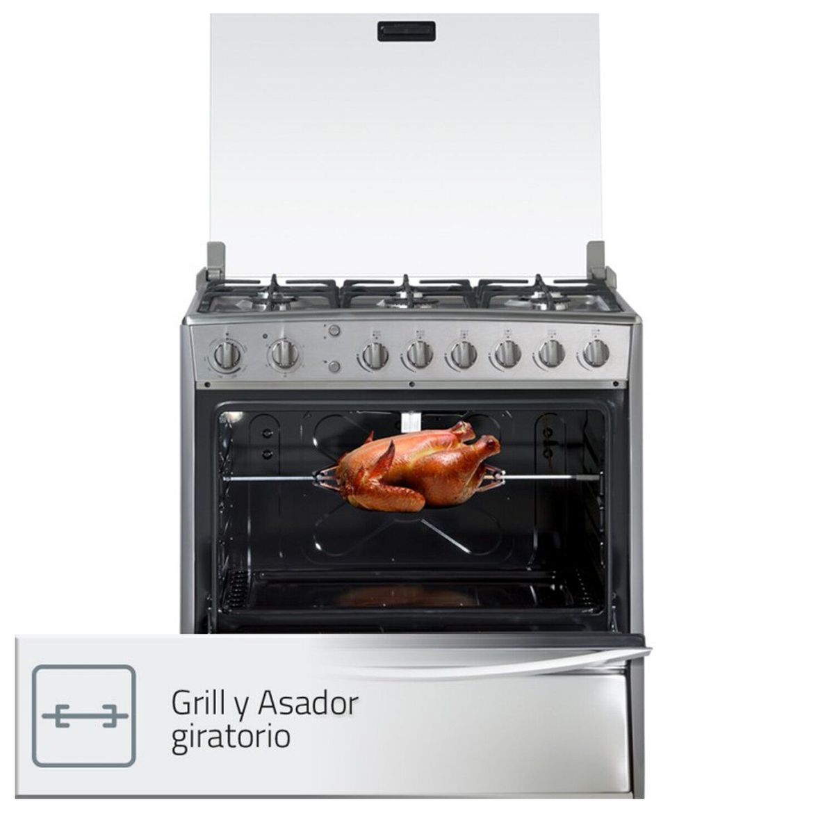 INDURAMA - Cocina a gas  4 Quemadores GALICIA