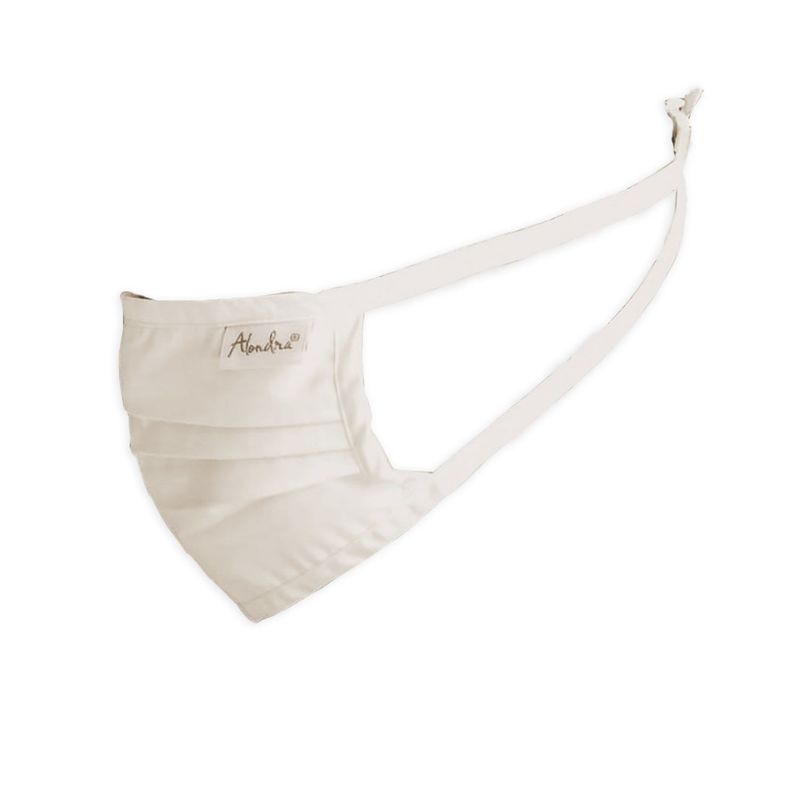ALONDRA - Mascarilla Ecru 100% Algodón Pack 3 Unds - Según Normativa MINSA