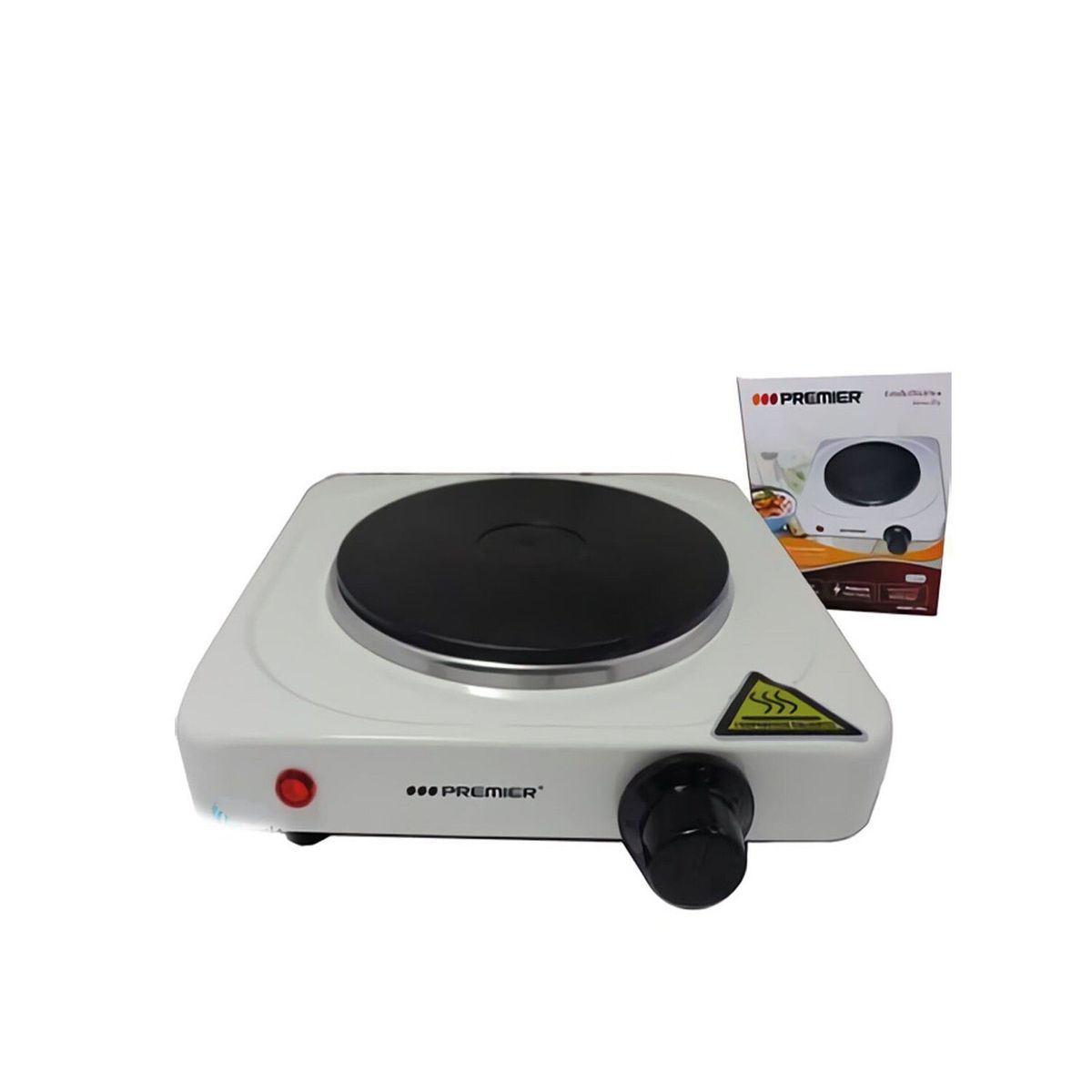 PREMIER - Cocina eléctrica Portátil 1 quemador  1000W EF-6540E