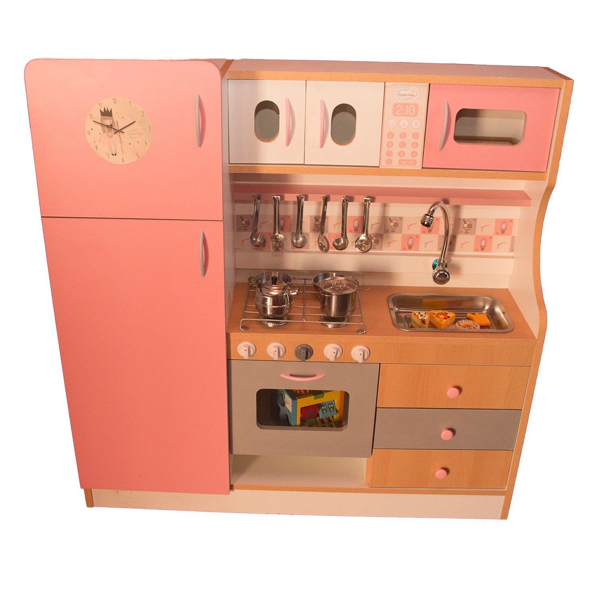 MONDO FELICE - Cocina Refrigeradora Rosa