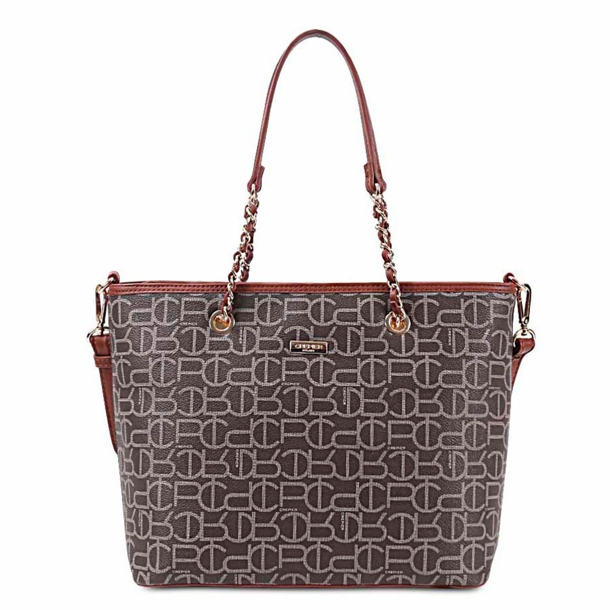 CREPIER - Cartera Crepier Juliana Tote Md Marron