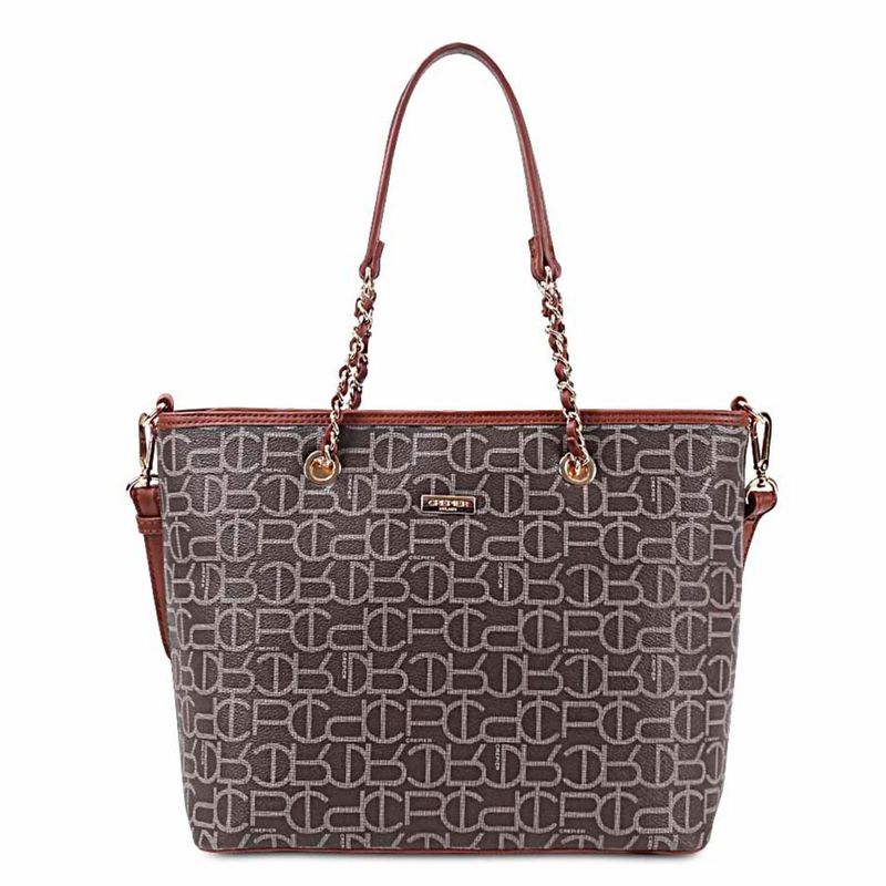 CREPIER - Cartera Crepier Juliana Tote Md Marron