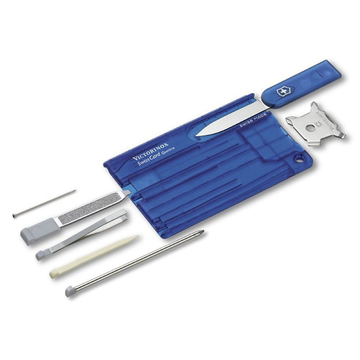 VICTORINOX - Tarjeta Swisscard Lite Azul 