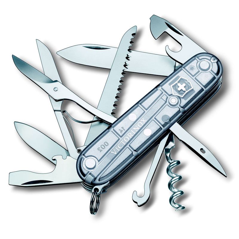VICTORINOX - Navaja Suiza Huntsman Silvertech 