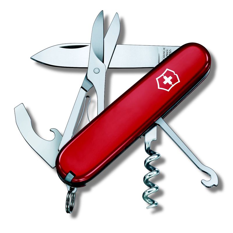 VICTORINOX - Navaja Suiza Compact Rojo