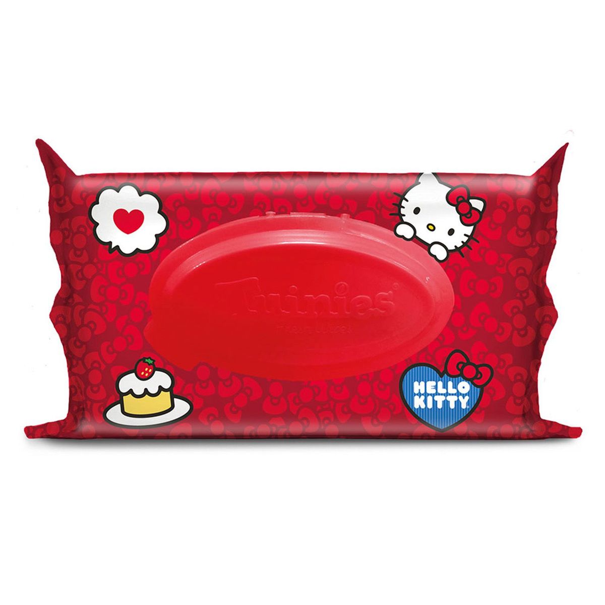 HELLO KITTY - Toallitas Humedas x 56 Unidades 