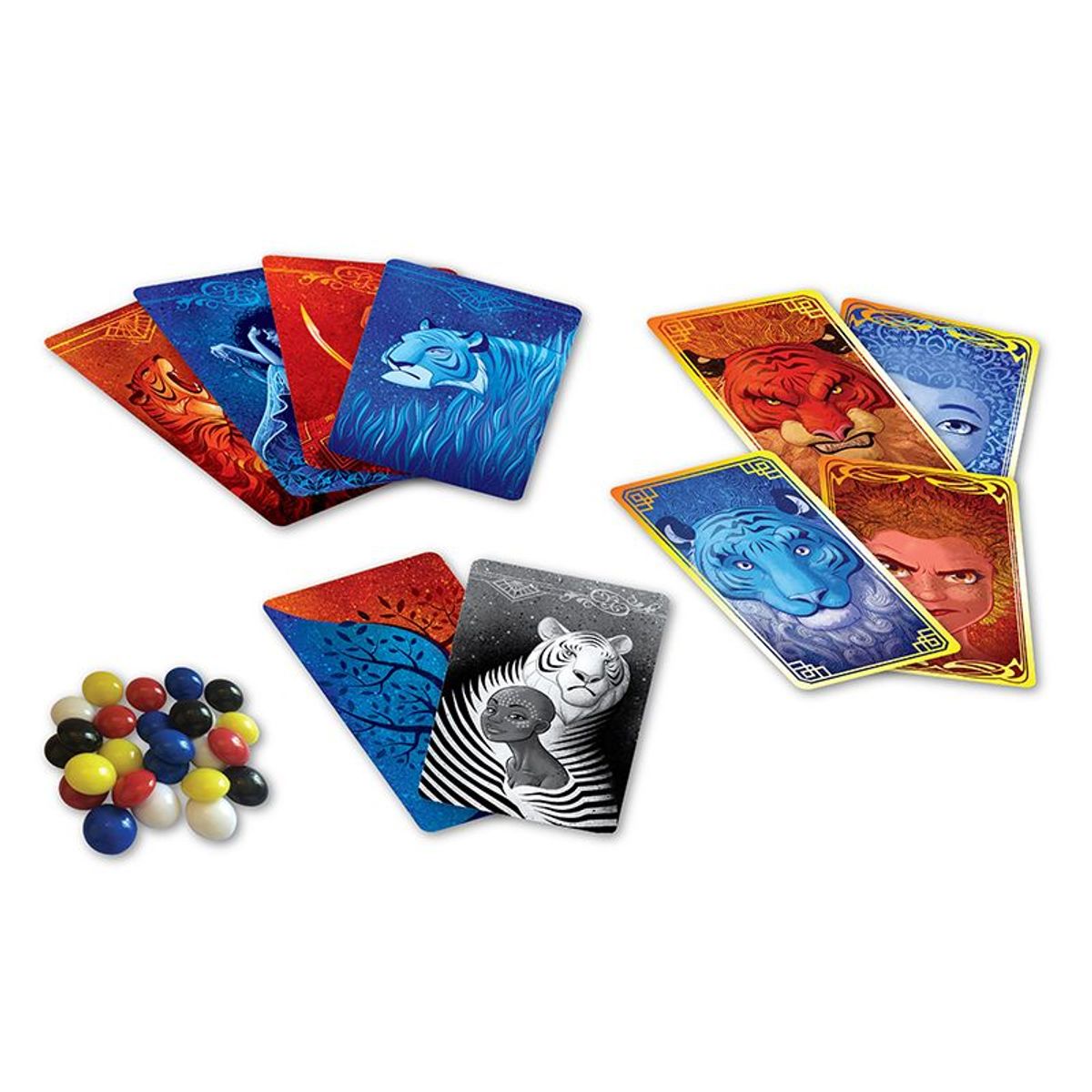 FRACTAL - Juego de Mesa La Dama y El Tigre Fractal