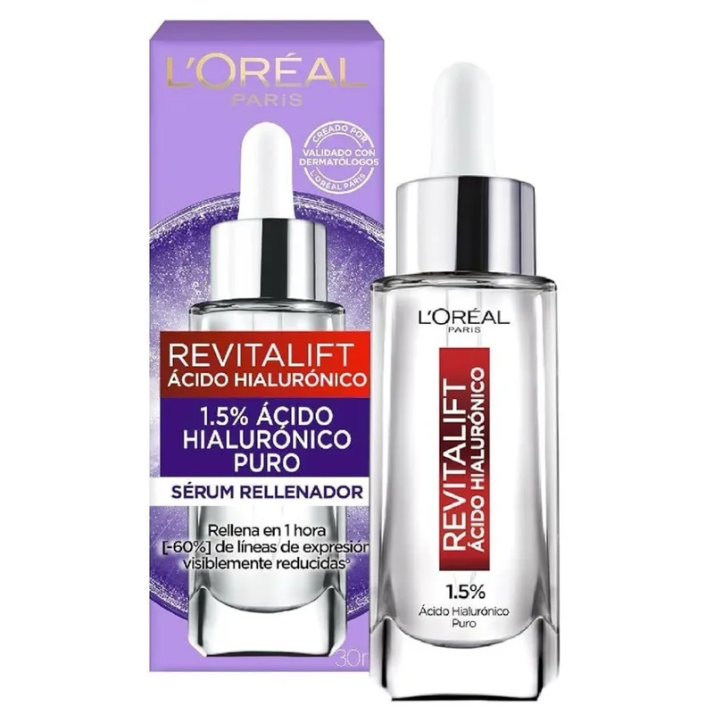 LOREAL PARIS - Serum L'oréal París Revitalift Acido Hialuronico 30ml