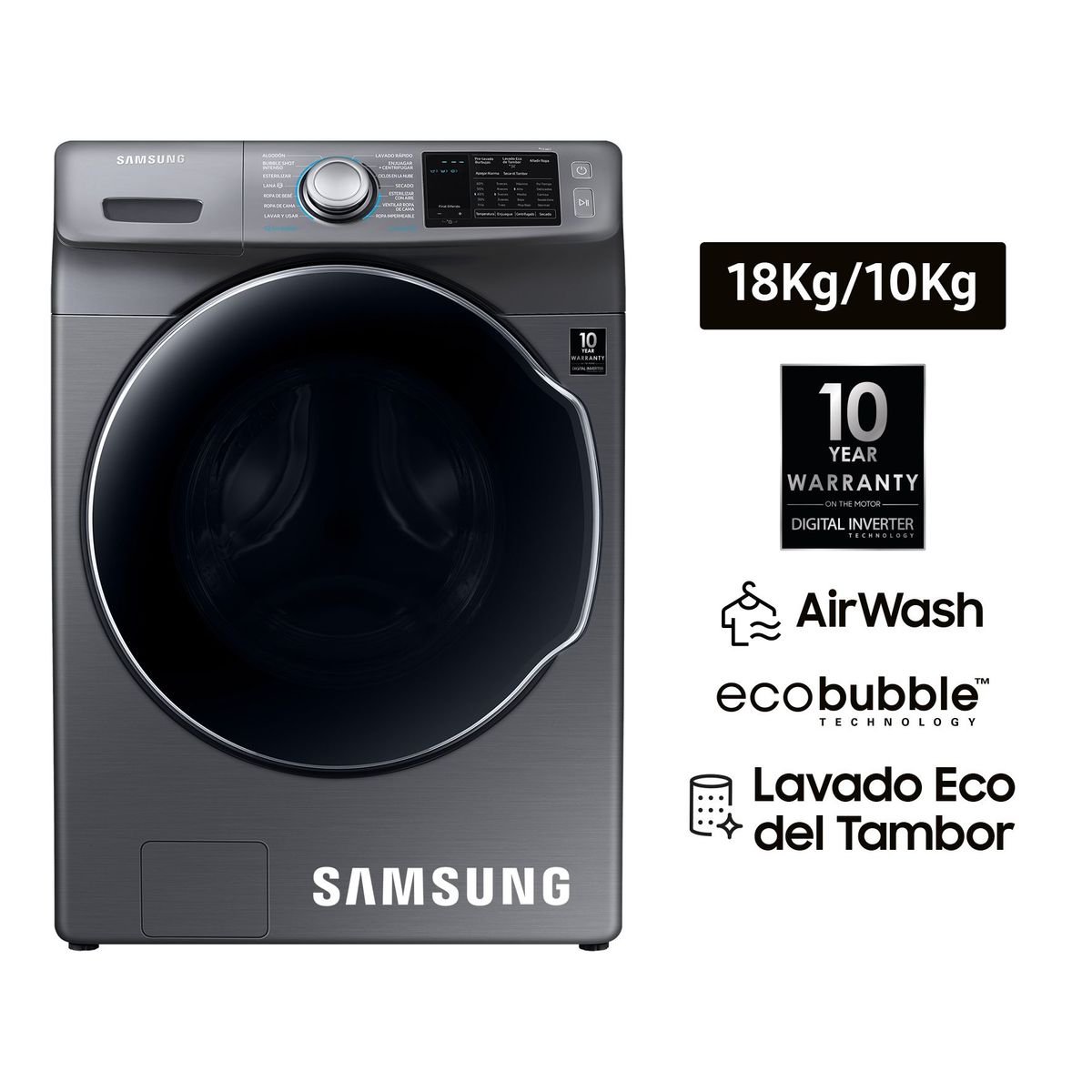 SAMSUNG - Lavaseca Ecobubble 18/10 kg