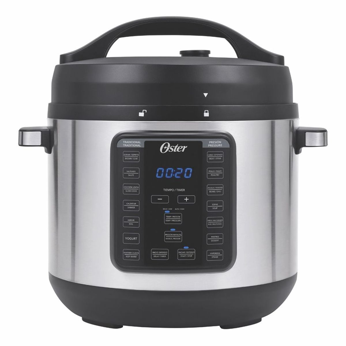 OSTER - Multiolla rápida 7.5 lt Oster 12 funciones CKSTPCEC6801