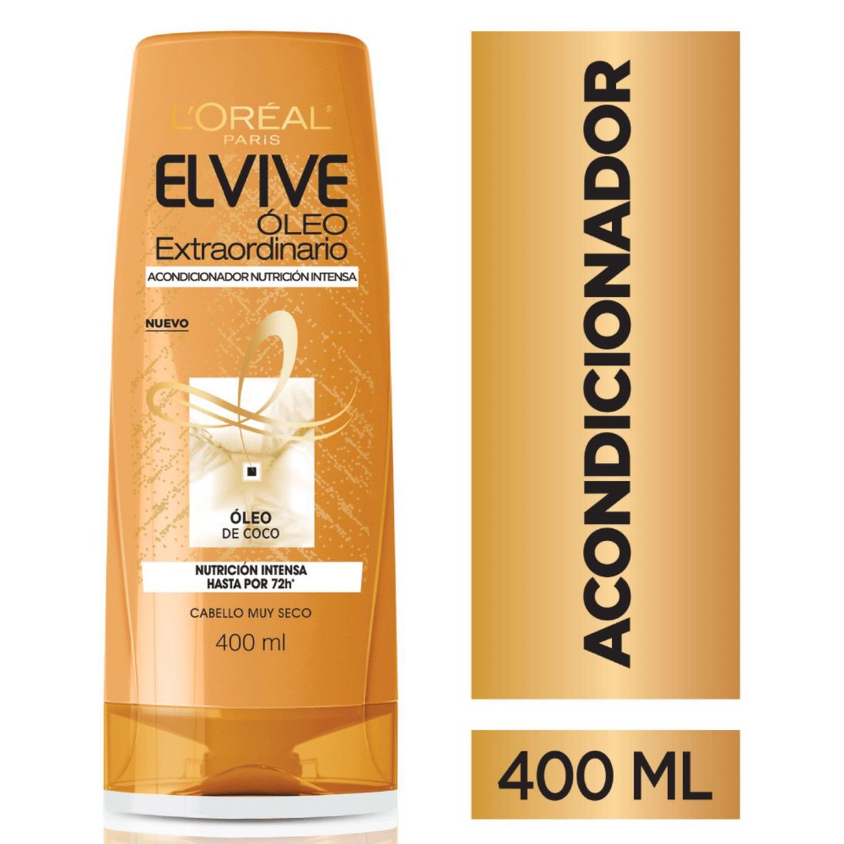 ELVIVE - Acondicionador Óleo Coco Cabello Muy Seco 400 ml 