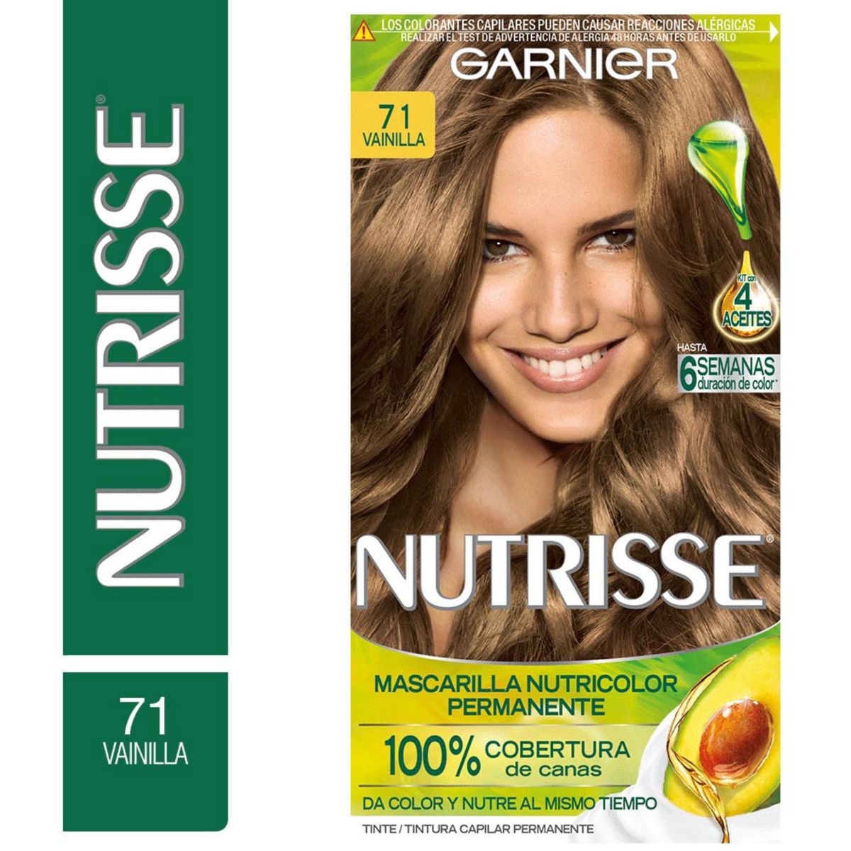 NUTRISSE - Tinte para Cabello 71 Vainilla 157 ml 