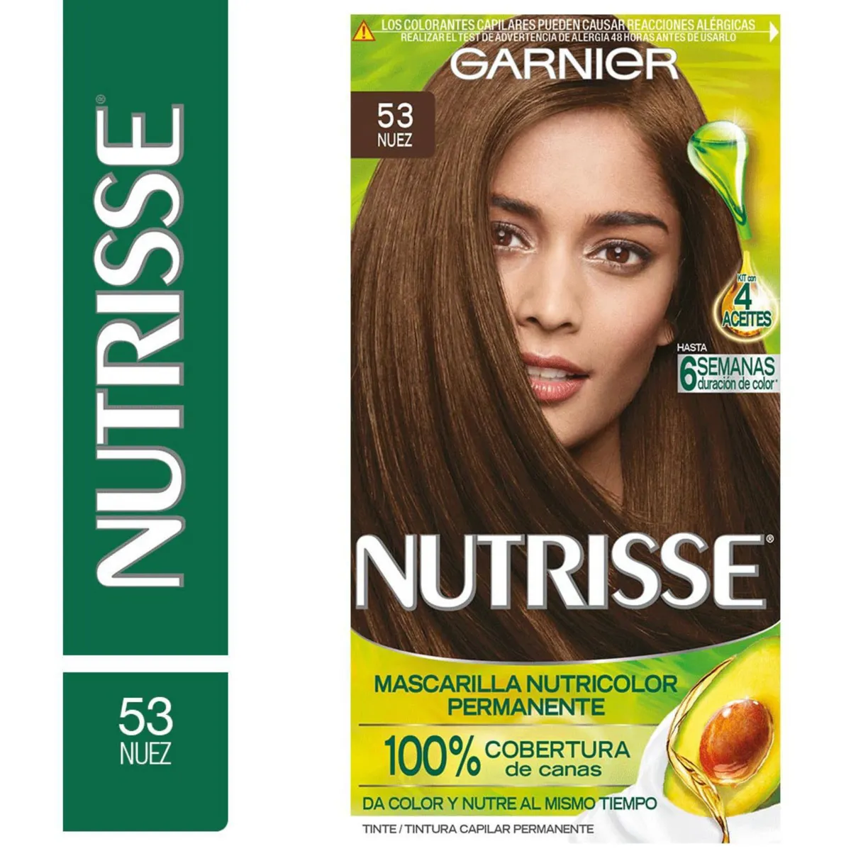NUTRISSE - Tinte para Cabello 53 Nuez 157 ml 