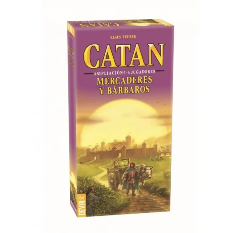 DEVIR - Catan: Mercaderes Y Barbaros Expansión  5-6 Jugadores