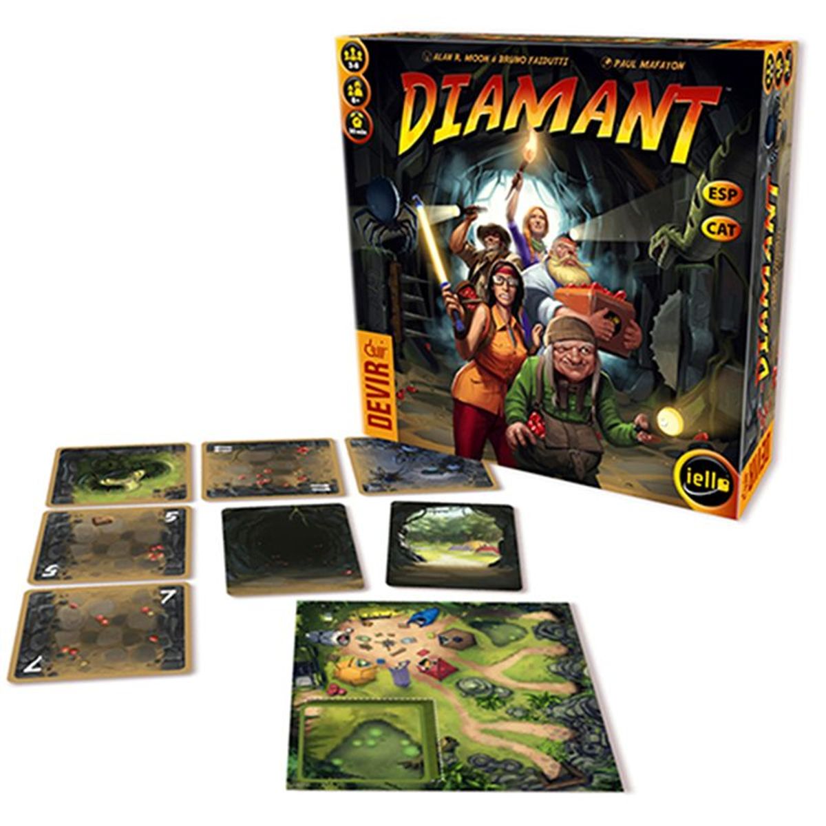 DEVIR - Juego de Mesa Diamant Devir