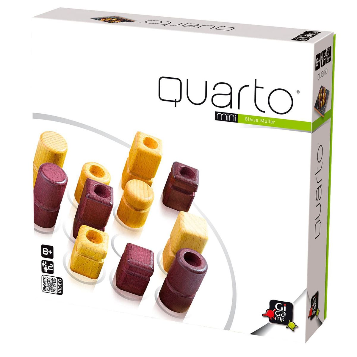 GIGAMIC - Juego de Mesa Quarto Mini Gigamic