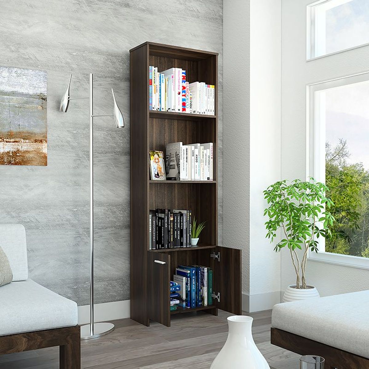 TUHOME - Biblioteca Office 5 Habano