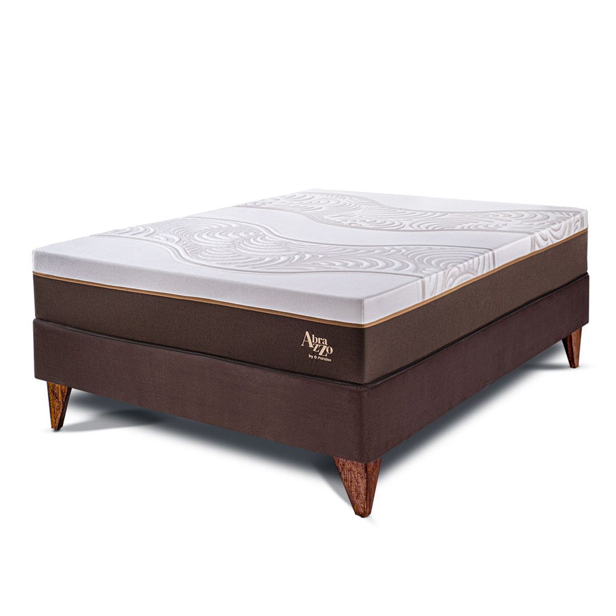 PARAISO - Cama Europea Royal Abrazzo 2 Plz + 2 Almohadas Viscoelásticas + Protector