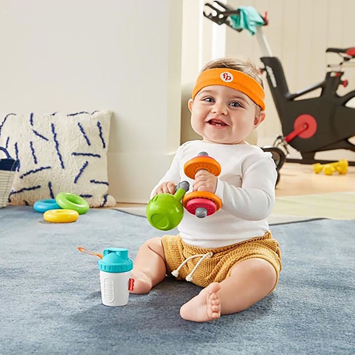 FISHER PRICE - Juguete de Bebé Kit De Regalo Mini Músculos