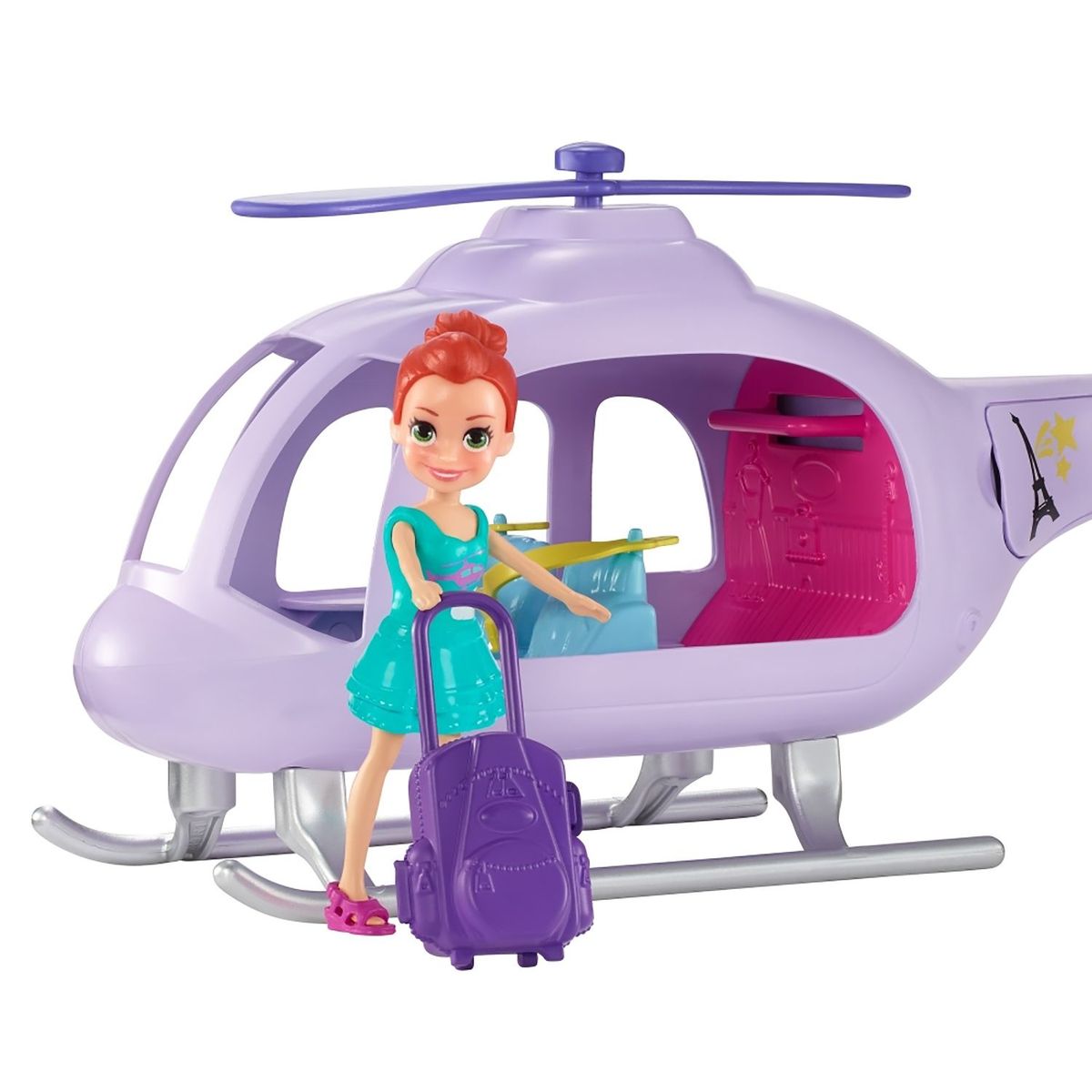 POLLY POCKET - Super Helicóptero De Viaje