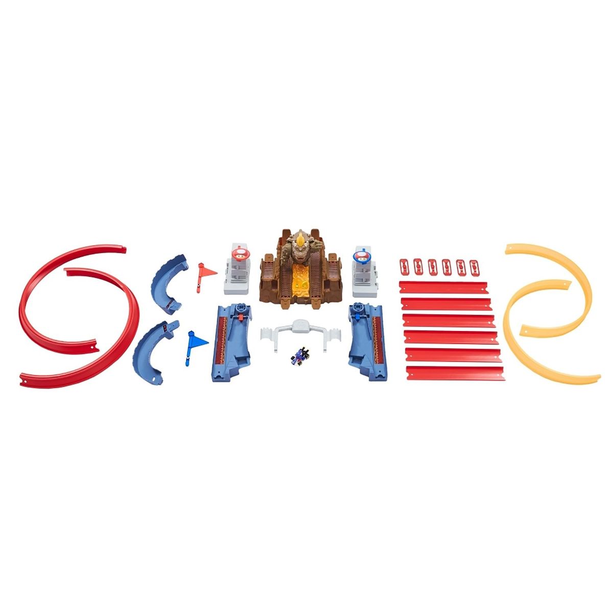 HOT WHEELS - Juguete Pista Mario Kart Castillo De Bowser Hot Wheels