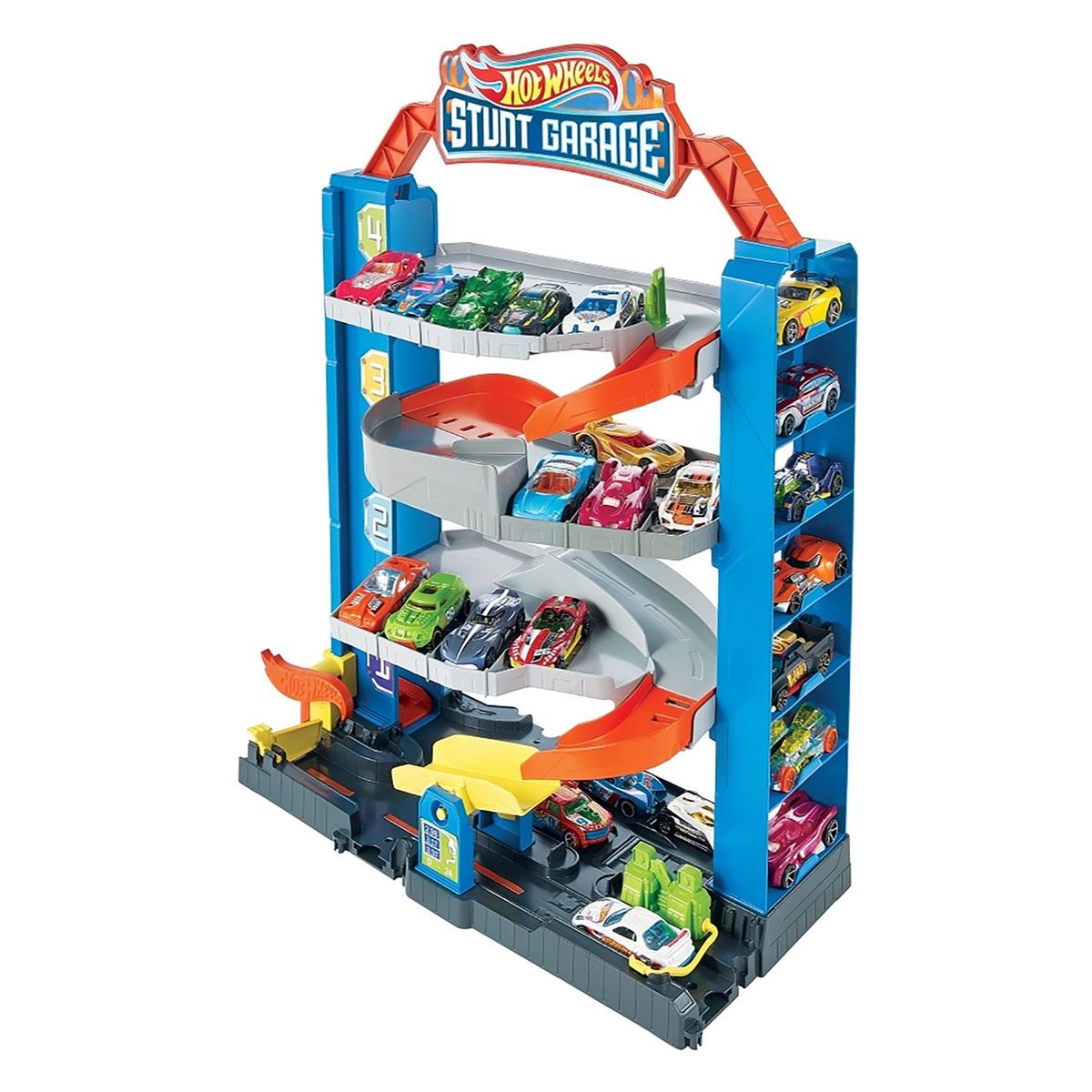 HOT WHEELS - Pista Hot Wheels Garage Extremo Multi-Nivel Con Circuito