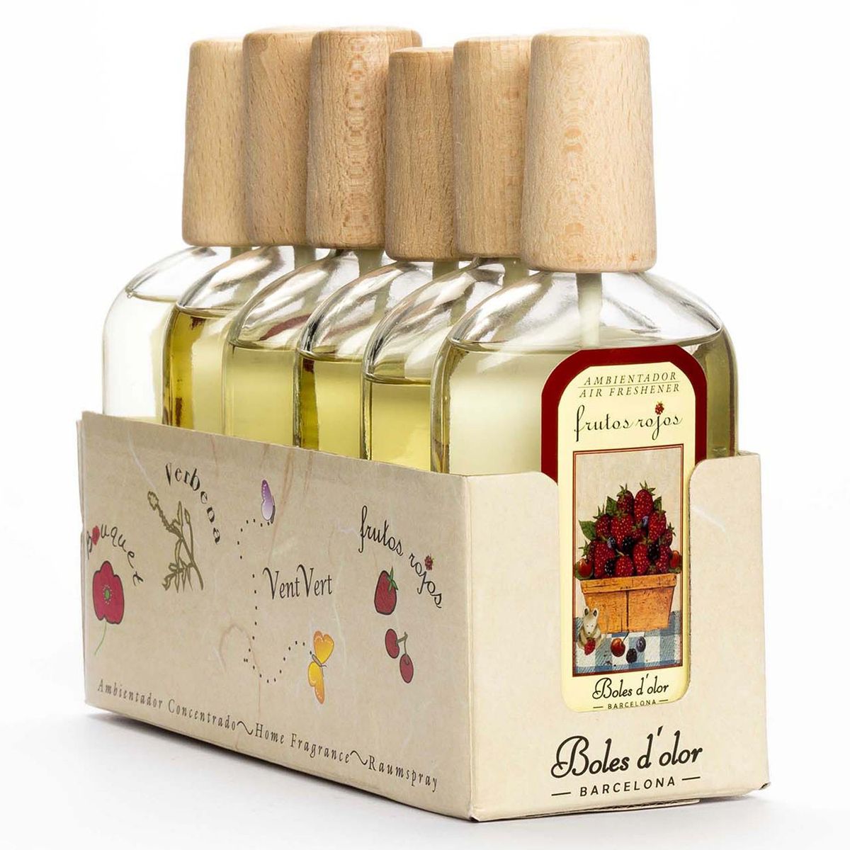 BOLES D'OLOR BARCELONA - Ambientador Spray - Frutos Rojos