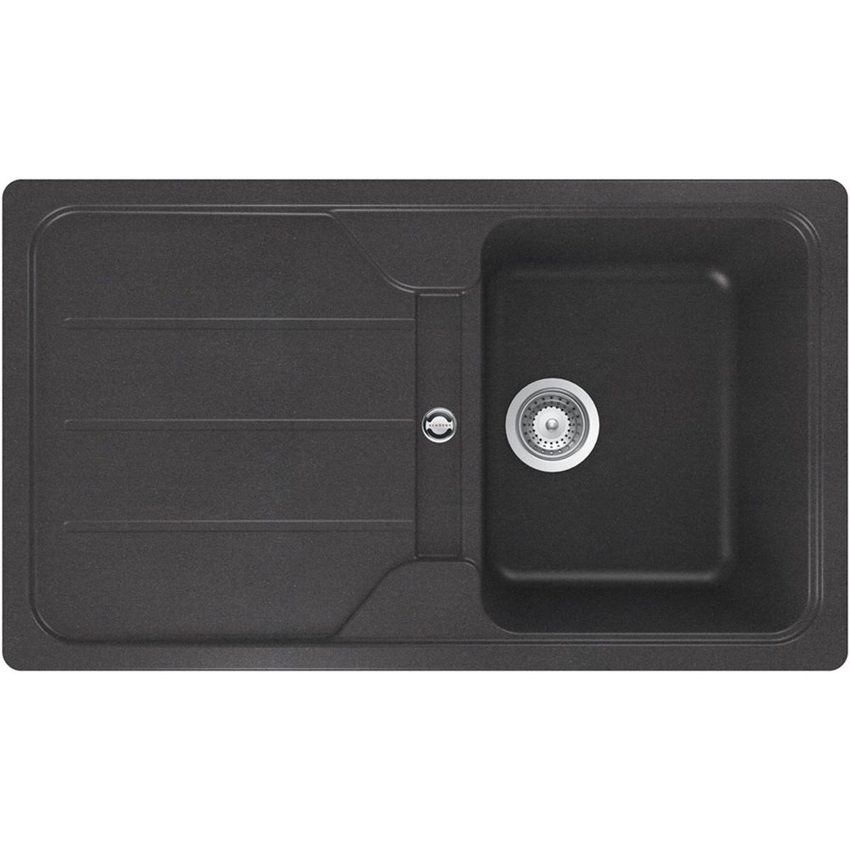 TEKA - Lavadero Sobreponer Granite Simpla 45B TG Carbón C/REB