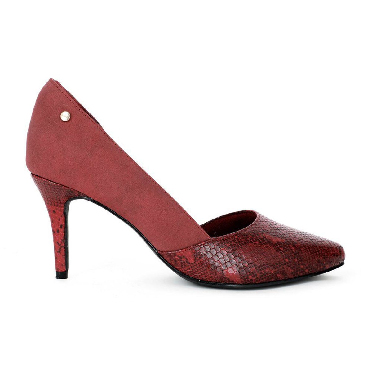 BATA - Zapatos De Vestir Mujer Licor Guinda
