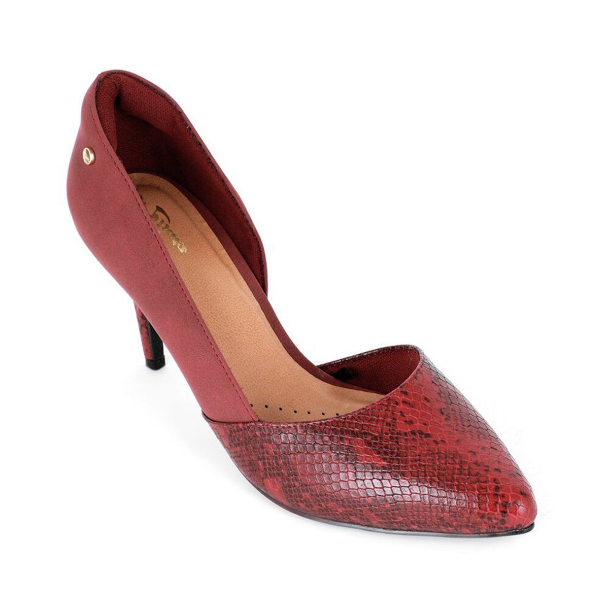 BATA - Zapatos De Vestir Mujer Licor Guinda