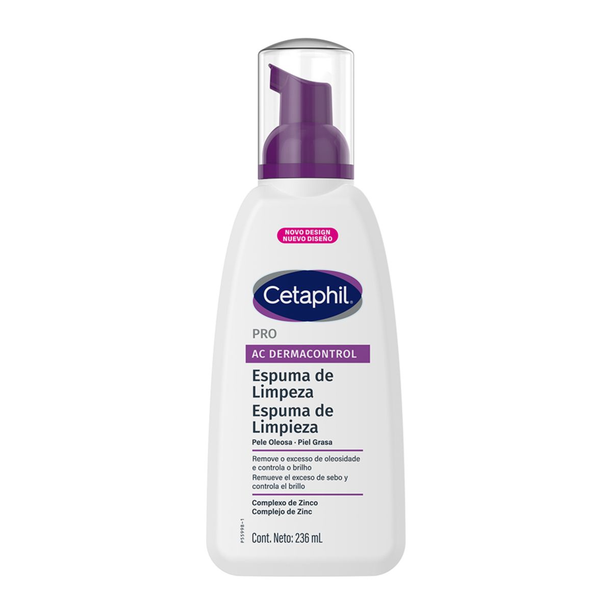 CETAPHIL - PRO AC Control Espuma de Limpieza 236ml