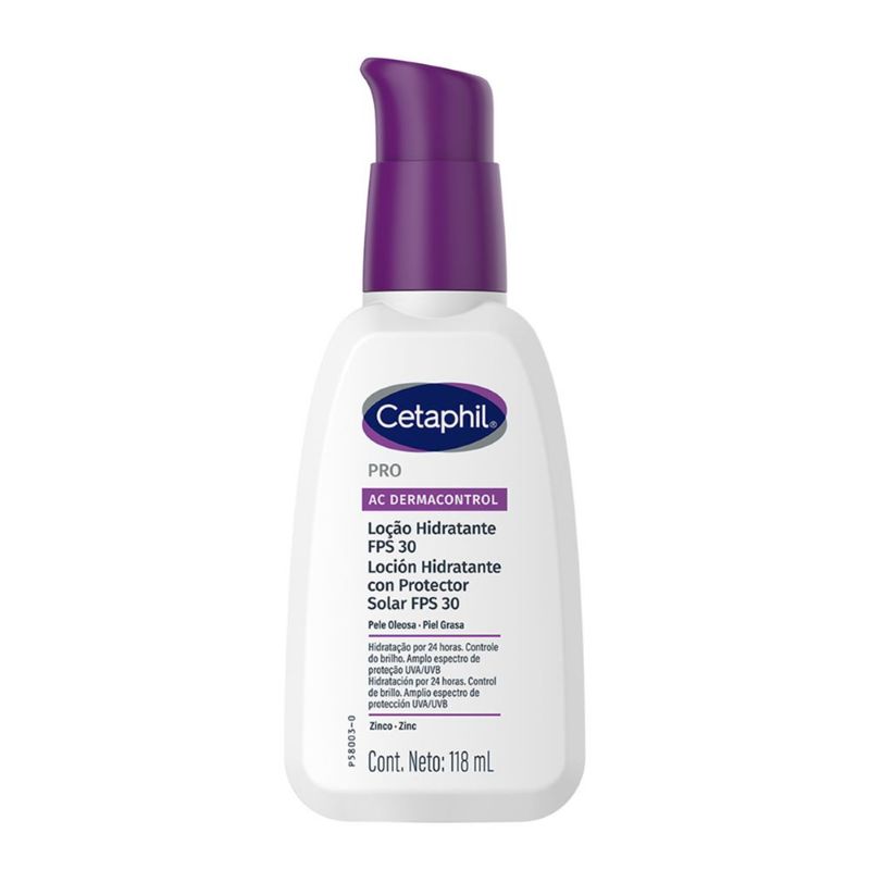 CETAPHIL - PRO AC Control Hidratante FPS 30 - 118ml