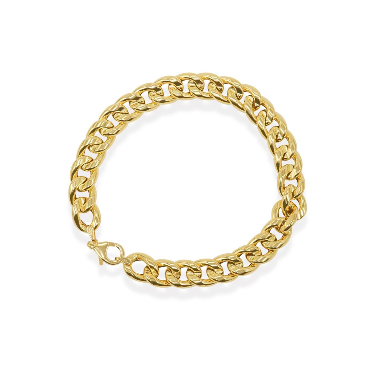 ALDO - Pulsera en oro amarillo de 18K modelo lomo de corvina
