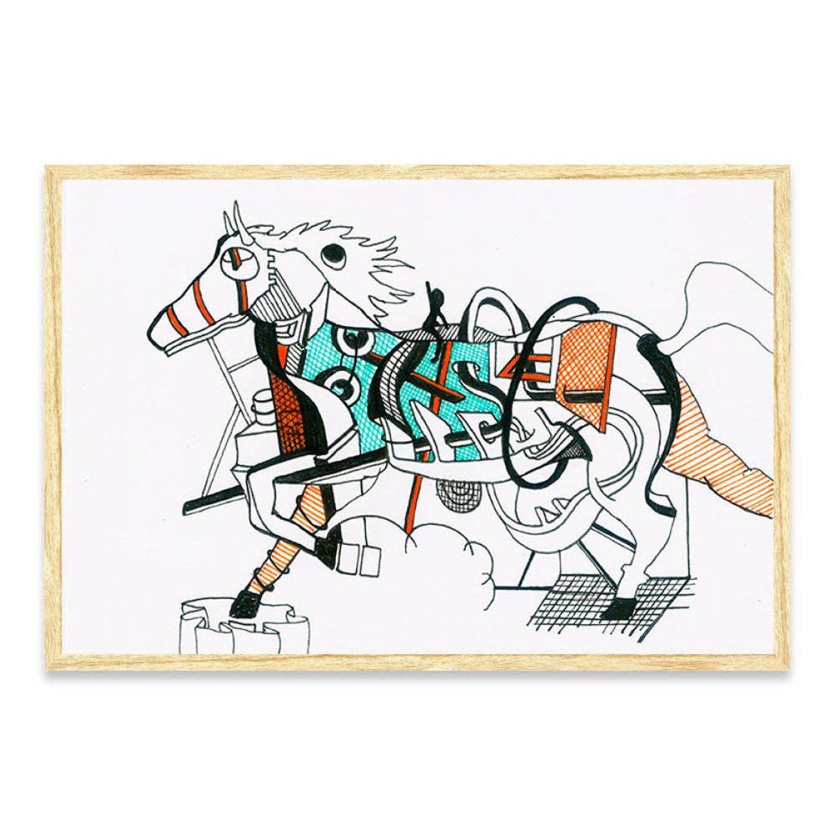 KUELGA - Cuadro Yegua robótica