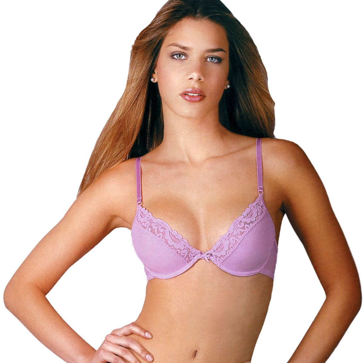 IMAGEN INTIMA - Brasier Tul Con Aros y Sin Copas