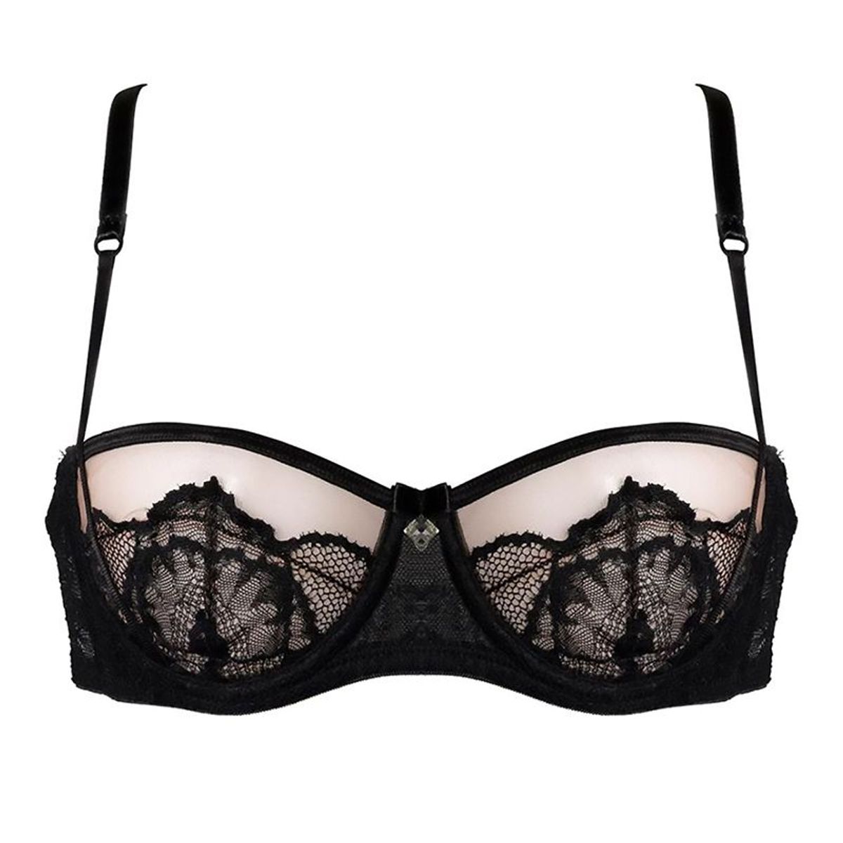 IMAGEN INTIMA - Brasier Encaje Sexy Sin Copas