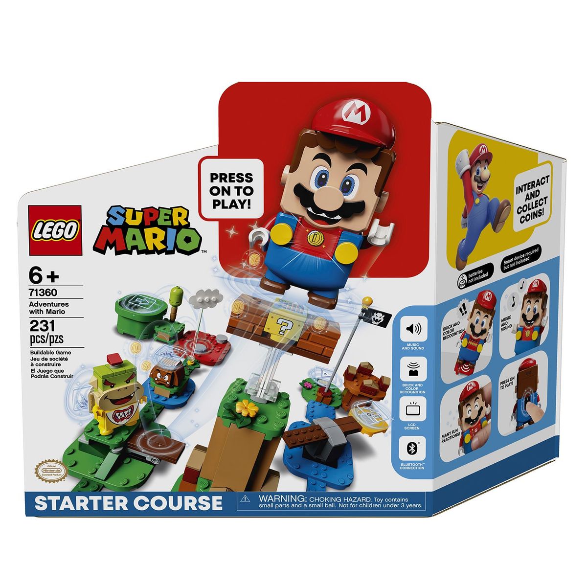 LEGO - Pack Bloque Lego Inicial Aventuras Con Mario