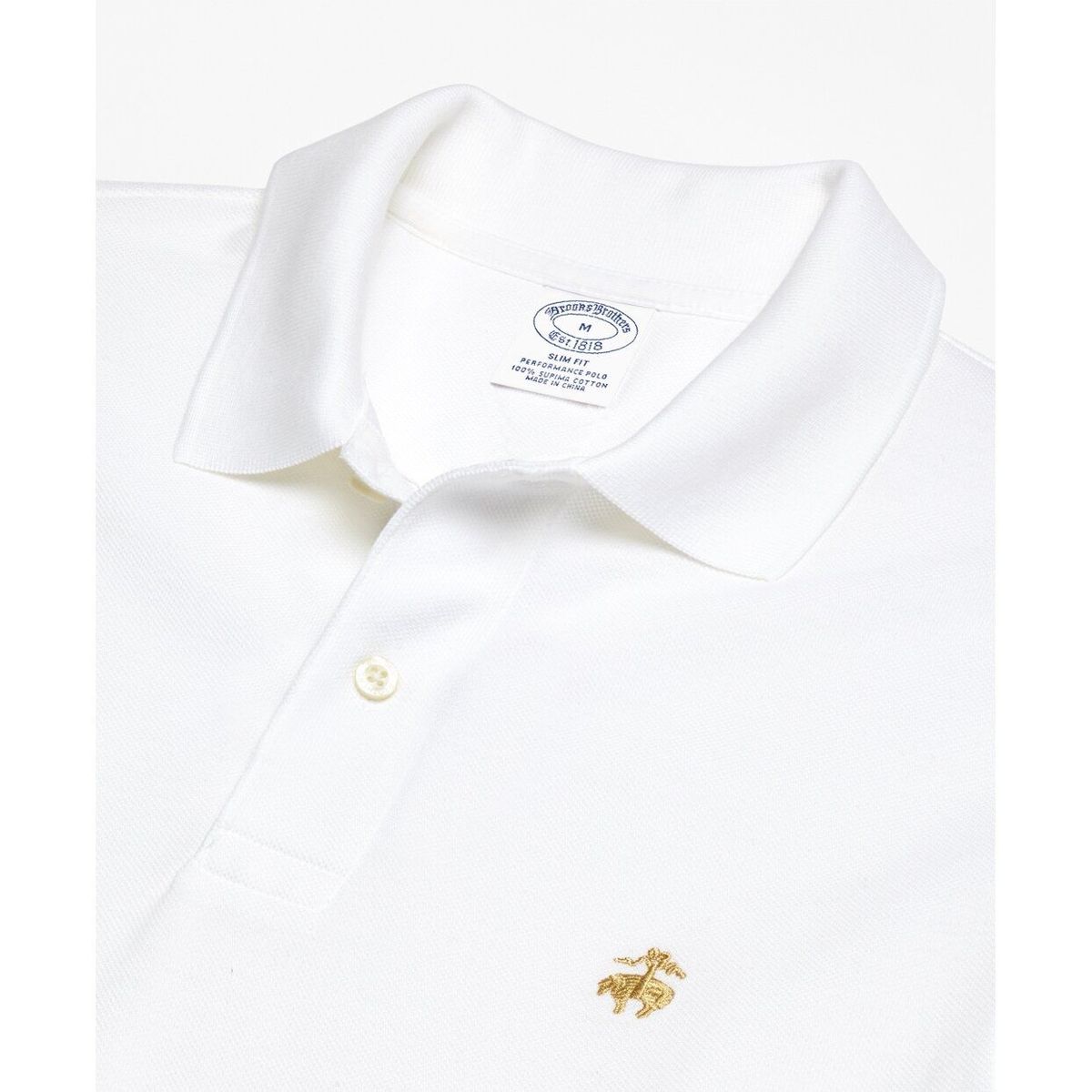BROOKS BROTHERS - Polo Piqué Performance Supima
