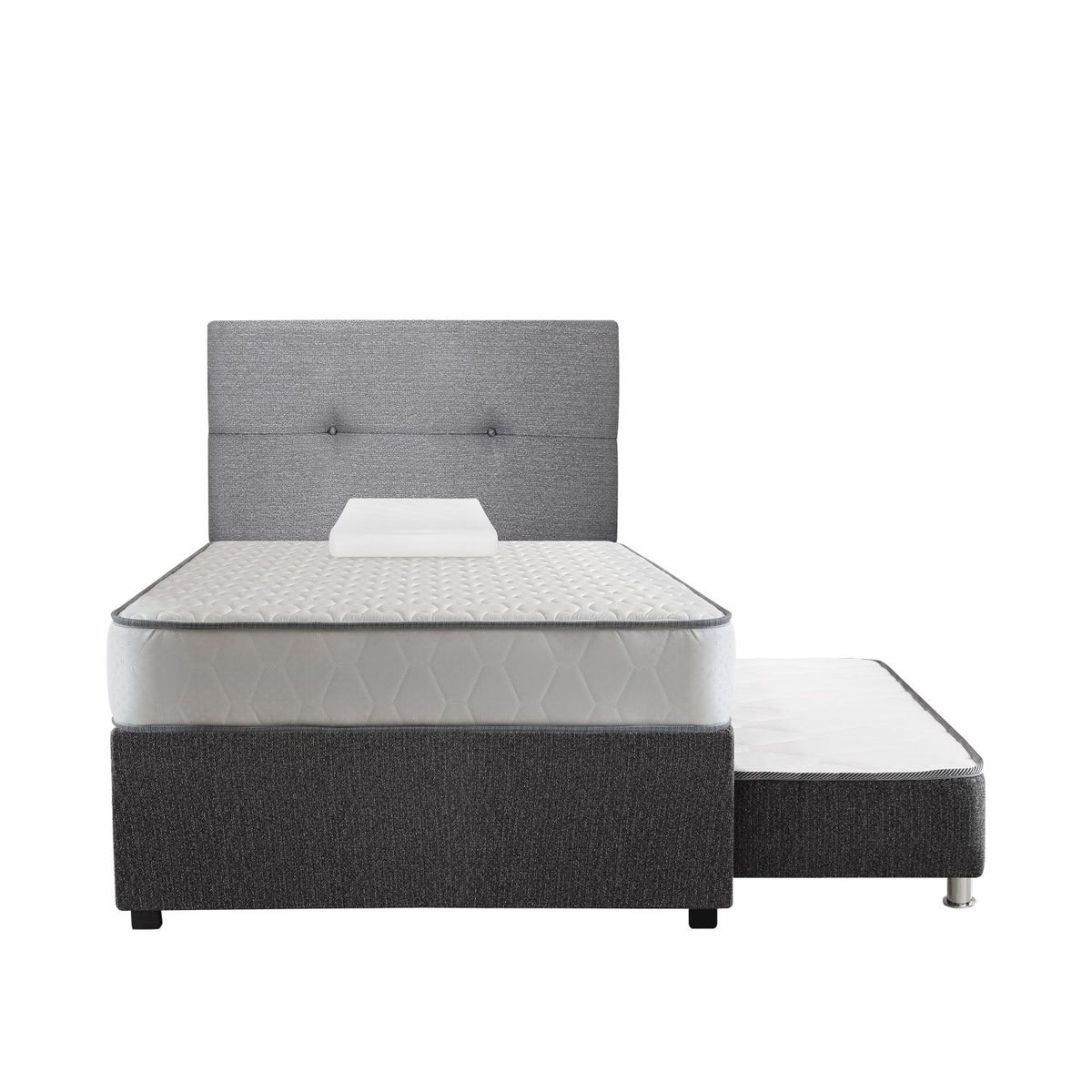 FORLI - Dormitorio Diván Elegant 1.5 Plz + 1 Almohada